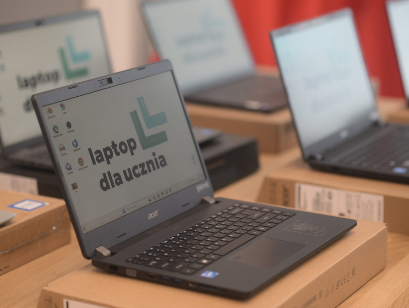 Laptop dla uczniów  klas IV