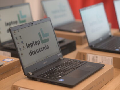 Laptop dla uczniów klas IV