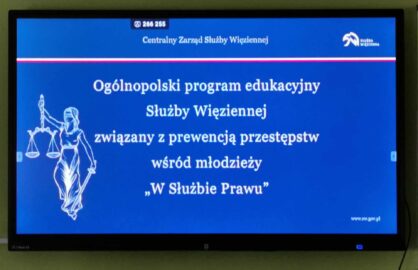 Szkolenie profilaktyczne ,,W służbie prawu"