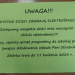 Wszystkie dzieci zbierają elektrośmieci